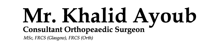 Shoulder, Knee and Elbow Doctor, based in Glasgow